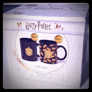 Hufflepuff heat changing mug